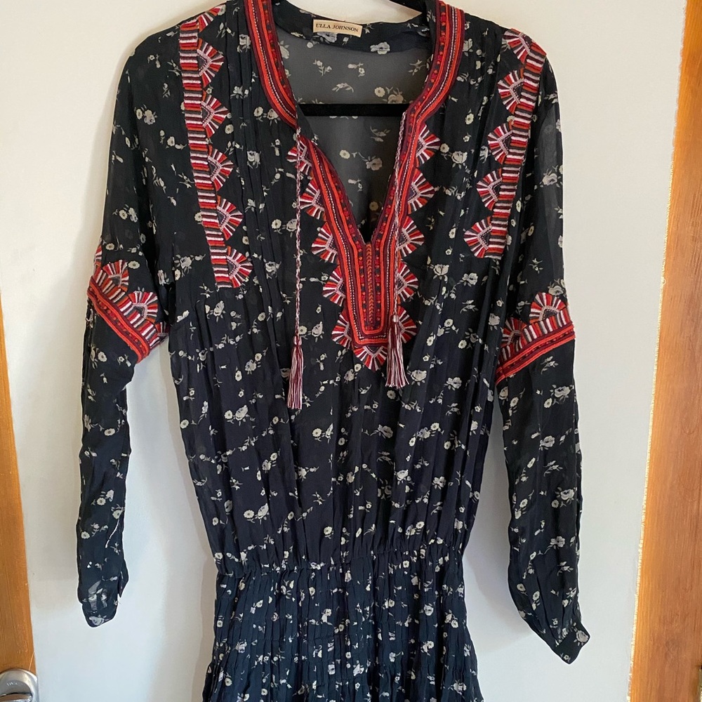 Ulla Johnson Printed Mini Dress